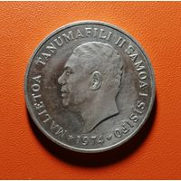 Самоа 1 тала 1974 г., KM# 19а