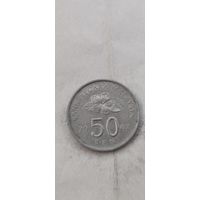 Малайзия 50 сен 2002