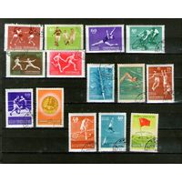 СССР.1956, 5 августа. Спартакиада народов СССР.ПОЛНАЯ СЕРИЯ БЕЗ НАКЛЕЕК!