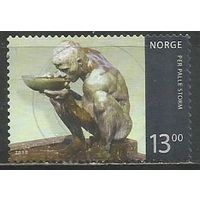 Норвегия. Норвежская скульптура. 2010г. St#1709.
