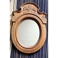 Зеркало в винтажном стиле. Рама из массива дуба