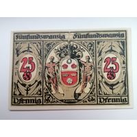 Нотгельды 25 пф. c рубля