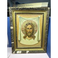 Старт с 1 рубля !!! Старинная икона холст масло, смотрите другие лоты много распродаж!!!