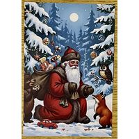 Открытка для посткроссинга чистая 10х15 см. (на тонкой бумаге)