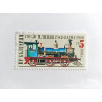 Болгария  1986  паровоз