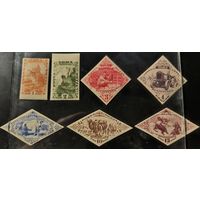 Почтовые марки Тувинской Народной Республики. Заказная почта