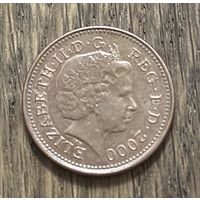 Великобритания 1 Пенни 2000г.
