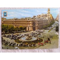 Испания, Мадрид. Фонтан Кибелы и улица Аякала