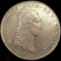 Талер 1810 Саксония редкий сохран!