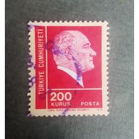 Марка Турция 1972 год Ататюрк