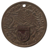 Медаль. Нонненфельзен 1379. 43.5 мм