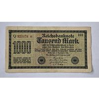 1922 год Германия 1000