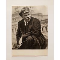 Фотооткрытка В.И.Ленин на параде войск Всеобуча, Москва, 25 мая 1919 года. Изогиз 1961 год. Чистая.