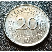 Маврикий 20 центов, 2005   ( 1-3-5 )