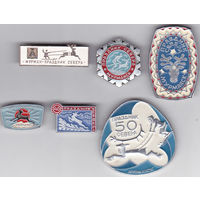 Соревнования по зимним видам спорта: 34-й, 46-й и 50-й "Праздник Севера" (Мурманск; 1968, 1980 и 1984).