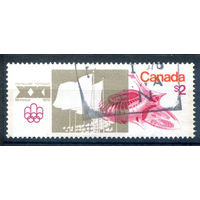 Канада - 1976г. - Летние Олимпийские игры, 2 $ - 1 марка - гашёная [Mi 625]. #3-WB-86-A-2
