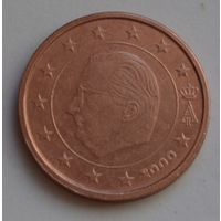 Бельгия, 2 евроцента 2000 г.