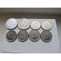 Сборный лот центов Восточные Карибы. Лот состоит из 8-ми монет. Монеты не чищены. 45276