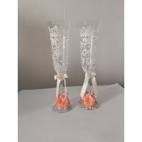 Бокалы свадебные 2 шт.