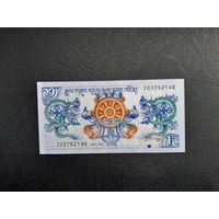 1 нгултрум 2006 года. Непал. UNC. Распродажа.