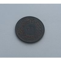 ОСМАНСКАЯ ИМПЕРИЯ  20 пара 1277/4 (1861 г.)
