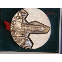 Настольная медаль Киево печерская лавра