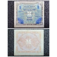 1 марка Германия 1944 г. союзная оккупация