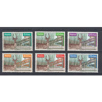 Фауна. Гвинея. 1961. 6 марок. Michel N 86-91 (25,0 е).