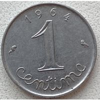 Франция 1 сантим 1964 г.