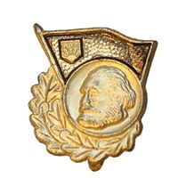 ГДР. Знак Союза свободной немецкой молодёжи "За хорошие знания" серебряная степень, 1962-1975 гг.