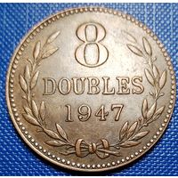 Гернси 8 дублей 1947 г.