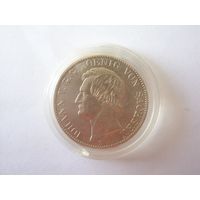 Саксония. Талер. 1866 г. Оригинал.