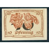 Германия, Нотгельд 10 пфеннигов 1921 год, UNC-