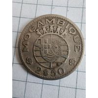 Мозамбик 2,5 эскудо 1955