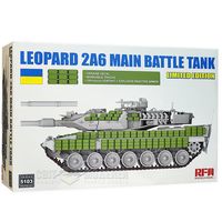 Сборная модель танка Leopard 2A6, RFM 5103, 1/35.