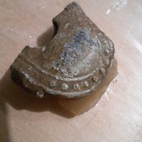 Кремень в оправе от кремнёвого замка  ружья 1812г. (оригинал!)