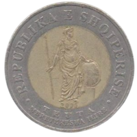 100 лек 2000 Албания