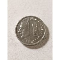 Испания 1 песета 2001