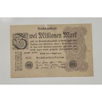 Германия 2 миллиона марок 1923