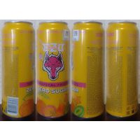 Банка от энергетика EZO WOLF Тропические Фрукты ZERO SUGAR 2024.11.19 450мл язычок сорван (moz50