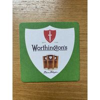 Подставка под пиво Worthington's (Великобритания)