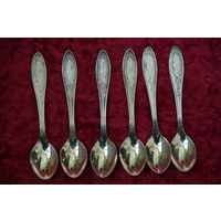 Ложки мельхиоровые  кофейные   11 см   А 11