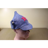 Будёновка с эмалевой звездой. 58-60 раз. Распродажа коллекции вещей. С РУБЛЯ! АУКЦИОН!