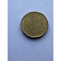 20 евроцентов 2008 г., Кипр
