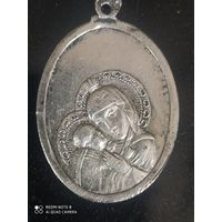 Серебряный медальон 84пр с рубля