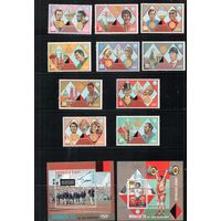 Гаити-1972(Мих.1205-1214,Бл.49-50) , ** ,  Спорт,  ОИ-1972, (полная серия),