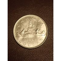 КАНАДА 1 доллар 1968 год
