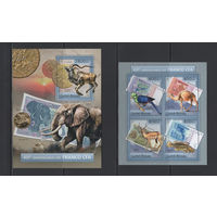 Деньги Гвинея-Бисау 2012** Фауна на банкнотах и монетах