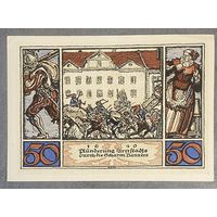 Нотгельд 50 пфеннигов 1921 год. Арнштадт,. Веймарская республика