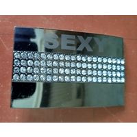 Пряжка женская со стразами SEXY (под ремень шириной 4 см.)